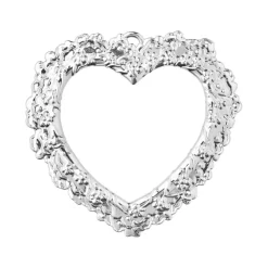 Rosendahl Karen Blixen raamdecoratie Bloemenhart, Zilver< Kerstdecoraties