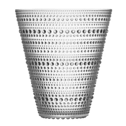 Iittala Kastehelmi vaas, clear (helder)< Vazen