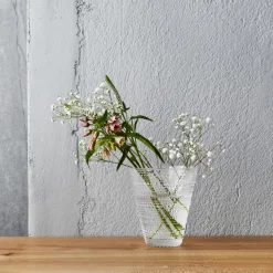 Iittala Kastehelmi vaas, clear (helder)< Vazen