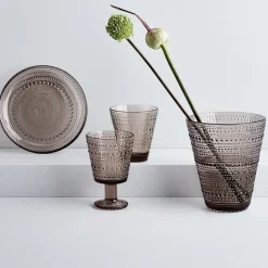 Iittala Kastehelmi vaas, Linnen< Vazen