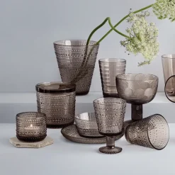 Iittala Kastehelmi waxinelichthouder, Linnen< Kaarsenhouders & Kaarsenborden