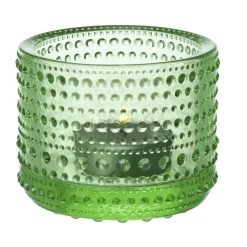 Iittala Kastehelmi waxinelichthouder, apple green (appelgroen)< Kaarsenhouders & Kaarsenborden