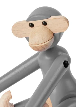 Kay Bojesen Denmark Kay Bojesen aap mini, Grijs< Houten Beelden