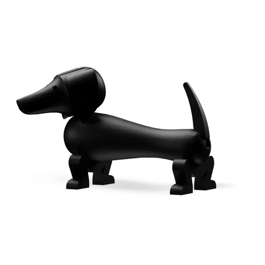 Kay Bojesen Denmark Kay Bojesen hond 28,5 cm, Donker gebeitst eikenhout< Houten Beelden