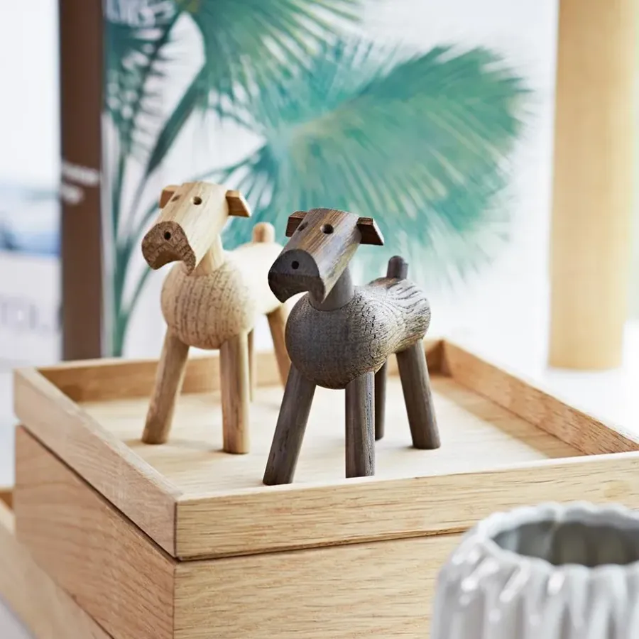 Kay Bojesen Denmark Kay Bojesen hond Tim, licht eiken< Kinderkamer Interieuraccessoires|Kinderkamer Interieuraccessoires