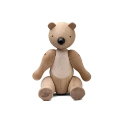 Kay Bojesen Denmark Kay Bojesen houten beer medium, eiken en esdoorn< Kinderkamer Interieuraccessoires|Kinderkamer Interieuraccessoires