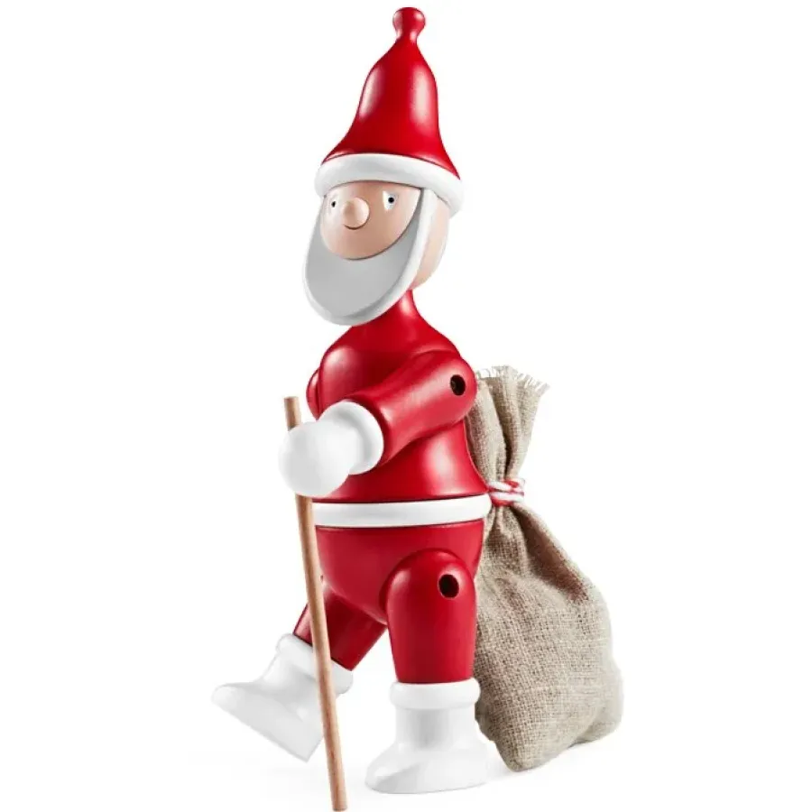 Kay Bojesen Denmark Kay Bojesen Kerstman, rood< Kerstdecoraties|Houten Beelden