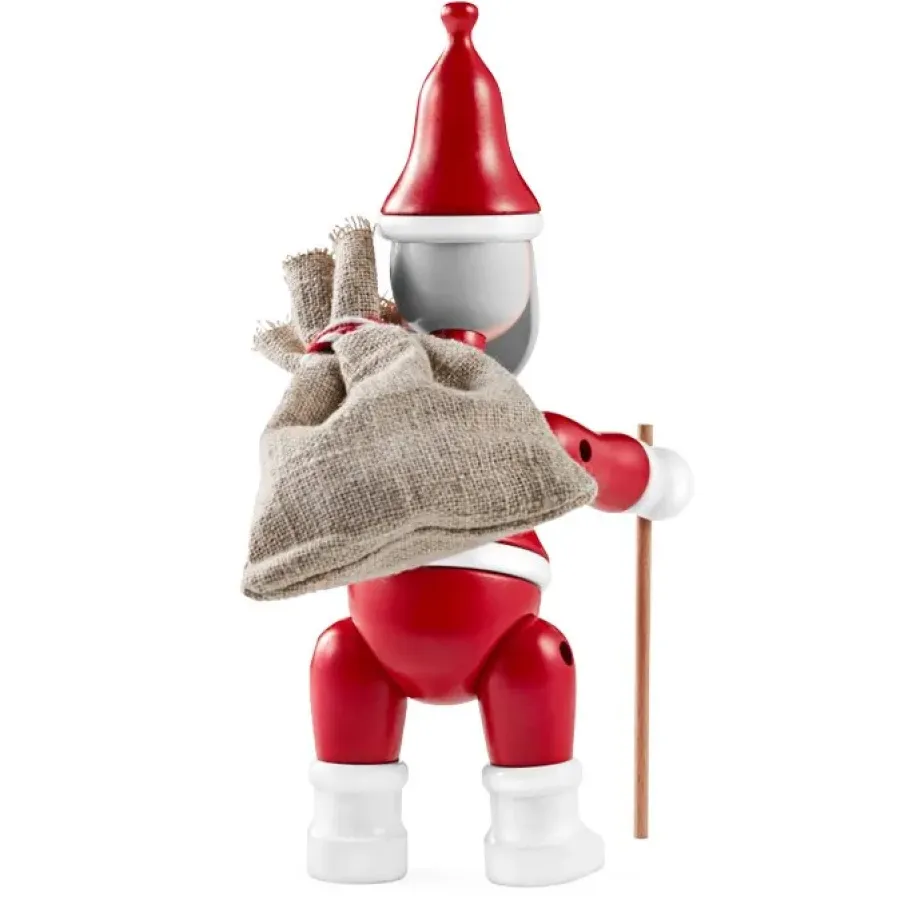 Kay Bojesen Denmark Kay Bojesen Kerstman, rood< Kerstdecoraties|Houten Beelden