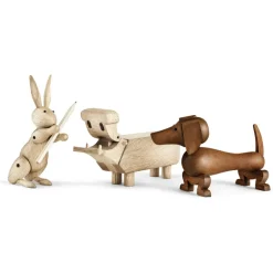 Kay Bojesen Denmark Kay Bojesen konijn, eikenhout< Paasdecoratie|Kinderkamer Interieuraccessoires