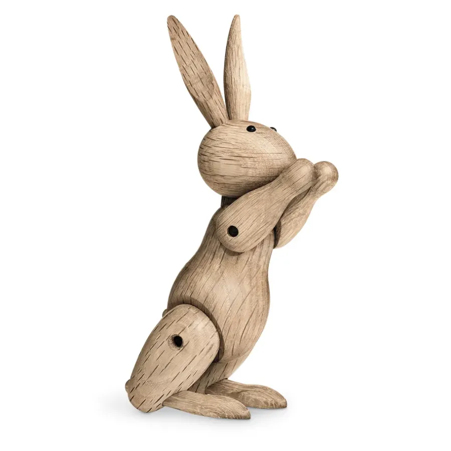 Kay Bojesen Denmark Kay Bojesen konijn, eikenhout< Paasdecoratie|Kinderkamer Interieuraccessoires