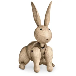 Kay Bojesen Denmark Kay Bojesen konijn, eikenhout< Paasdecoratie|Kinderkamer Interieuraccessoires