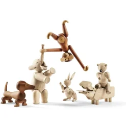 Kay Bojesen Denmark Kay Bojesen konijn, eikenhout< Paasdecoratie|Kinderkamer Interieuraccessoires