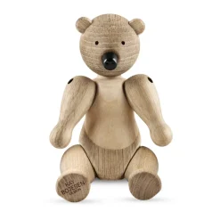 Kay Bojesen Denmark Kay Bojesen Liliput houten beer, Onbehandeld eikenhout, onbehandeld esdoornhout< Kinderkamer Interieuraccessoires|Kinderkamer Interieuraccessoires
