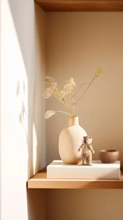 Kay Bojesen Denmark Kay Bojesen Liliput houten beer, Onbehandeld eikenhout, onbehandeld esdoornhout< Kinderkamer Interieuraccessoires|Kinderkamer Interieuraccessoires