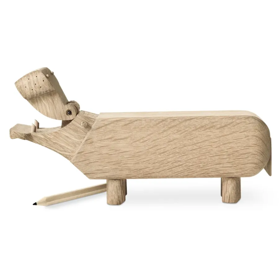 Kay Bojesen Denmark Kay Bojesen nijlpaard, eiken< Kinderkamer Interieuraccessoires|Kinderkamer Interieuraccessoires