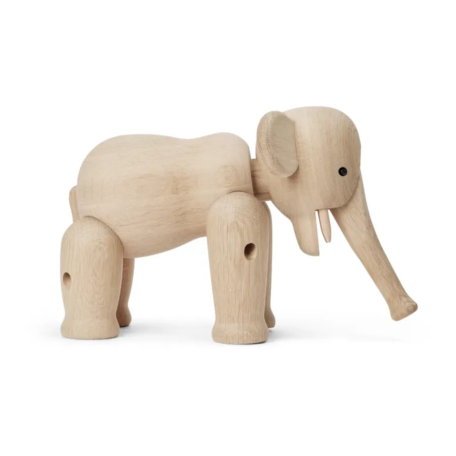 Kay Bojesen Denmark Kay Bojesen olifant groot, Eikenhout< Houten Beelden