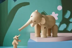 Kay Bojesen Denmark Kay Bojesen olifant groot, Eikenhout< Houten Beelden