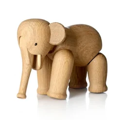 Kay Bojesen Denmark Kay Bojesen olifant klein, eikenhout< Kinderkamer Interieuraccessoires|Kinderkamer Interieuraccessoires