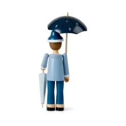 Kay Bojesen Denmark Kay Bojesen sandman, Blauw< Houten Beelden