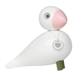 Kay Bojesen Denmark Kay Bojesen zangvogel Love, Wit-roze< Kinderkamer Interieuraccessoires|Kinderkamer Interieuraccessoires