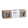 Bergs Potter Københavner bloempot Ø10 cm 3-pack, Grey< Bloempotten