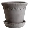 Bergs Potter Københavner pot Ø18 cm, Grijs< Bloempotten