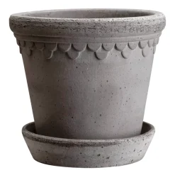 Bergs Potter Københavner pot Ø16 cm, Grijs< Bloempotten