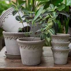 Bergs Potter Københavner pot Ø16 cm, Grijs< Bloempotten