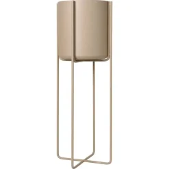 Blomus Kena pot op poten M h80,5 cm Ø29 cm, Nomad (beige)< Bloempotten