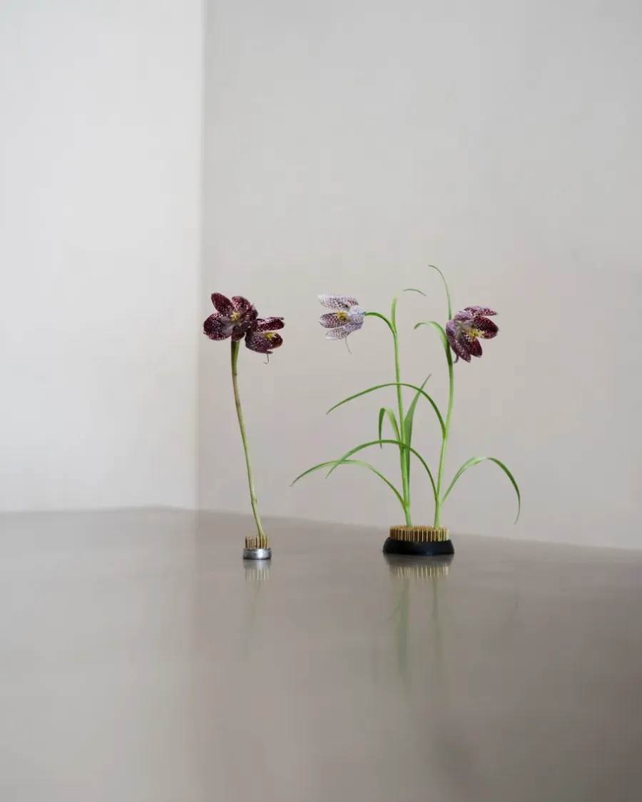 Hein Studio Kenzan vaas, Ø6 cm< Vazen