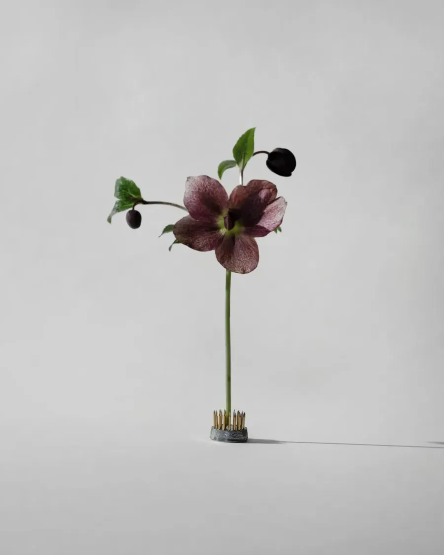 Hein Studio Kenzan vaas, Ø2,3 cm< Vazen