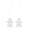 Cooee Design Kerstdecoratie pepparkaka 6 cm, Roestvrij staal< Kerstdecoraties