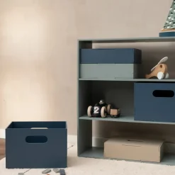 Nofred Kiddo Box opbergdoos, Blauw< Opbergoplossingen Voor De Kinderkamer|Dozen & Boxen