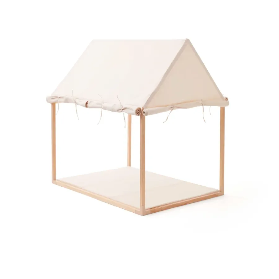 Kid's Concept Kid's Base tent speelhuisje, Natuurwit< Kinderkamer Interieuraccessoires|Kinderkamer Interieuraccessoires