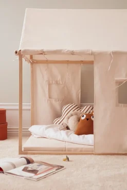 Kid's Concept Kid's Base tent speelhuisje, Natuurwit< Kinderkamer Interieuraccessoires|Kinderkamer Interieuraccessoires