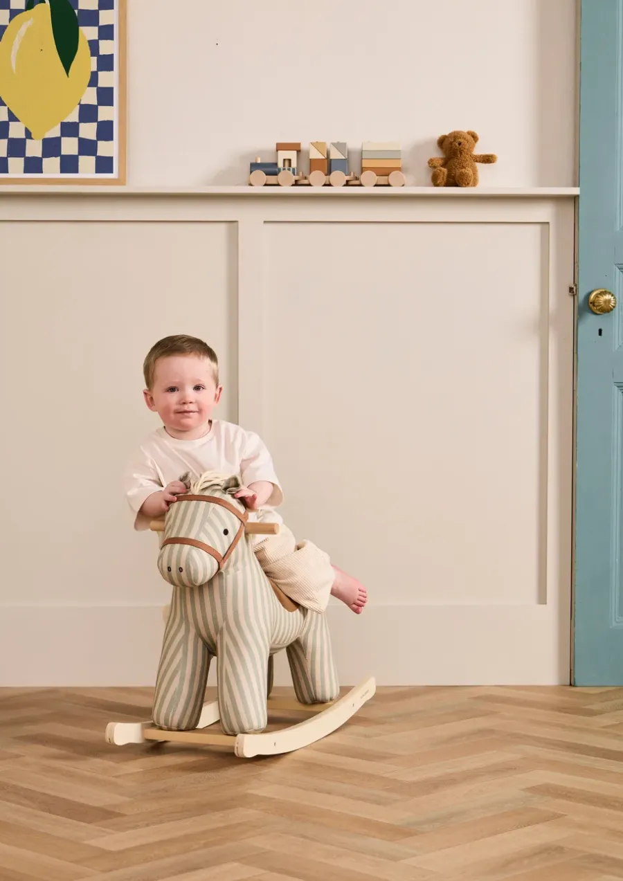 Kid's Concept schommelpaard, Sam< Kinderkamer Interieuraccessoires|Kinderkamer Interieuraccessoires
