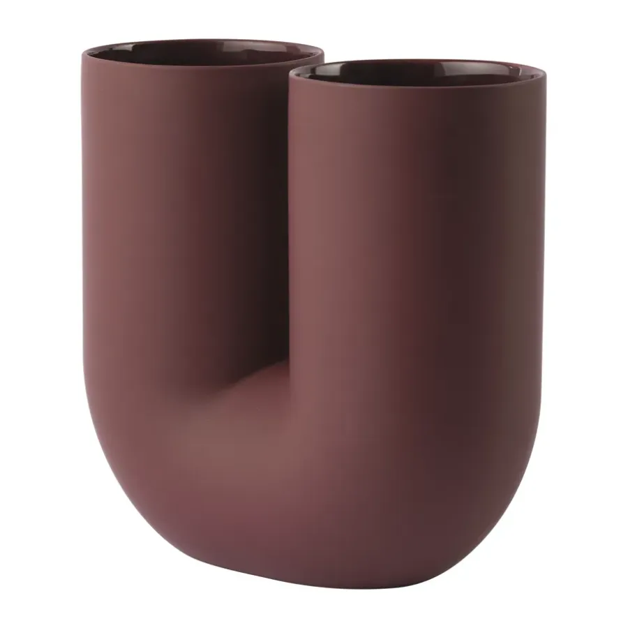 Muuto Kink vaas 26 cm, Deep red< Vazen