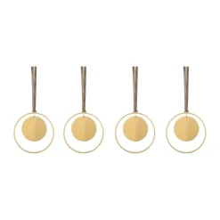 Blomus KITAI kersthanger 8,5 cm 4-pack, Circle< Kerstdecoraties