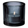 Iittala Kivi waxinelichthouder 60 mm, Grey (grijs)< Kaarsenhouders & Kaarsenborden