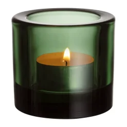 Iittala Kivi waxinelichthouder 60 mm, Dennengroen< Kaarsenhouders & Kaarsenborden