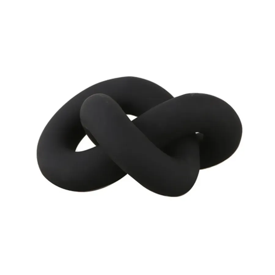 Cooee Design Knot Table large decoratie, Black< Decoratieve Accessoires