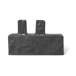 Ferm Living Koa vaas H17, Black< Vazen