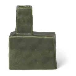Ferm Living Koa vaas H20, Dark sage< Vazen