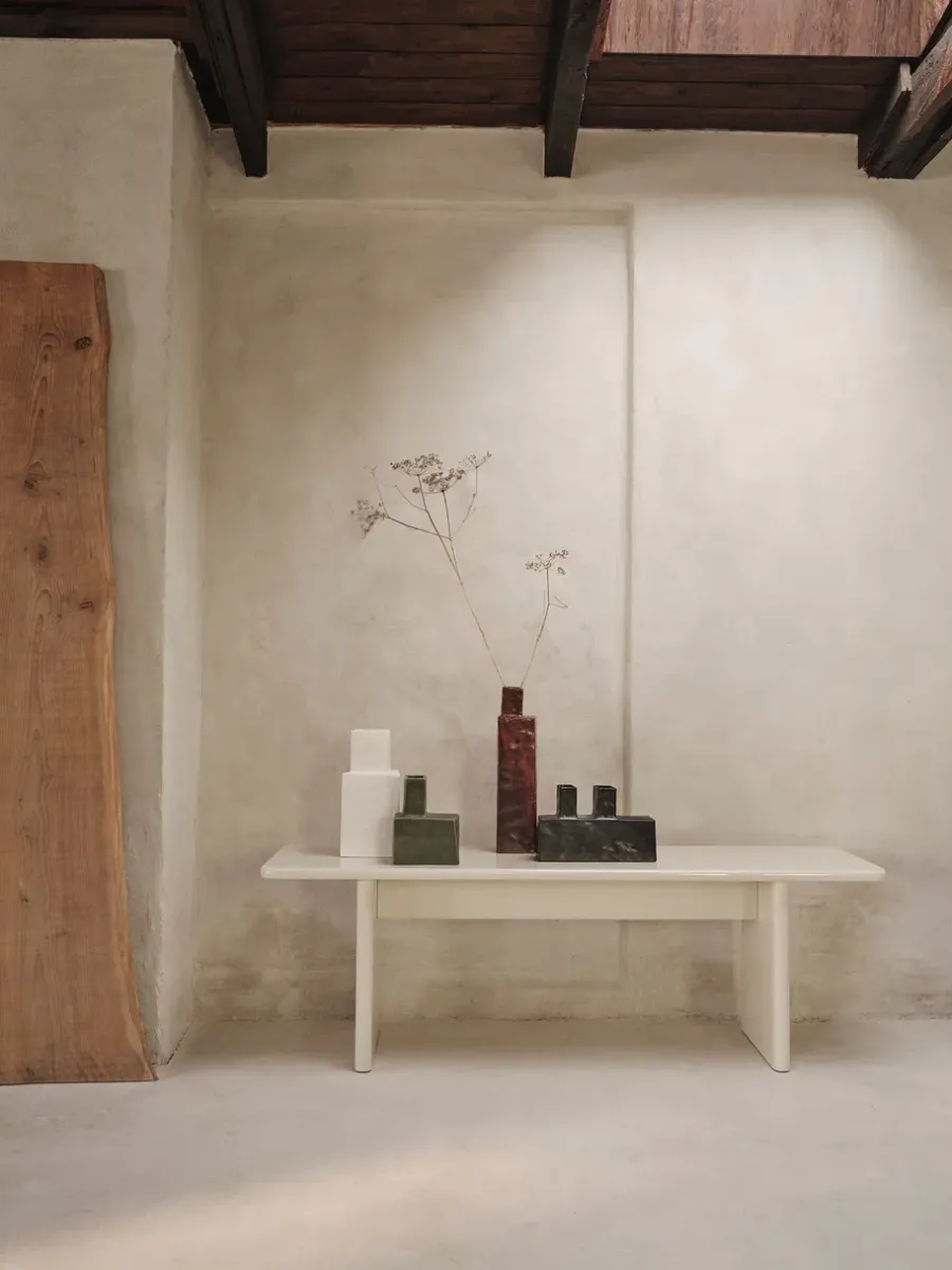 Ferm Living Koa vaas H40, Red brown< Vazen