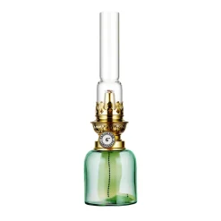 Karlskrona Lampfabrik Koholmen paraffine-lamp, jadegreen (groen)< Olie- & Petroleumlampen