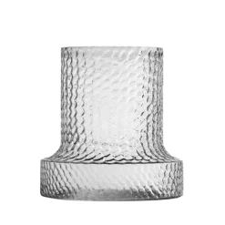 Skrufs Glasbruk Kolonn vaas structuur, 30 cm< Vazen