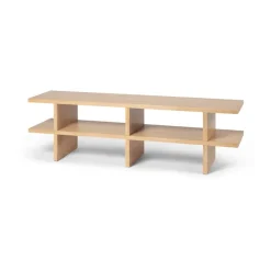 Ferm Living Kona bankje, Oak natural veneer< Planken & Planksystemen