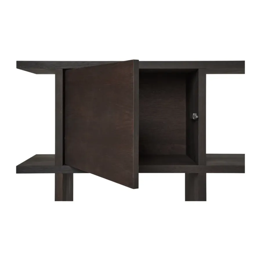 Ferm Living Kona boekenkast kastinzet, Dark Stained< Kasten & Vitrines