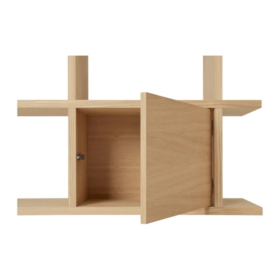 Ferm Living Kona boekenkast kastinzet, Natural< Kasten & Vitrines