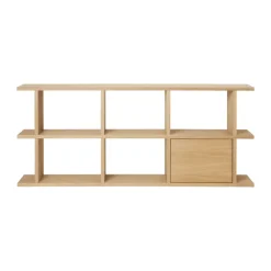 Ferm Living Kona boekenkast kastinzet, Natural< Kasten & Vitrines